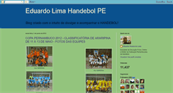 Desktop Screenshot of eduardolimahandebolpe.blogspot.com