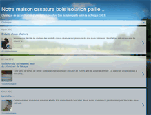 Tablet Screenshot of maison-paille-bignoux.blogspot.com