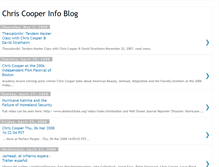 Tablet Screenshot of chriscooperinfoblog.blogspot.com
