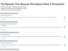 Tablet Screenshot of dynamicthree.blogspot.com