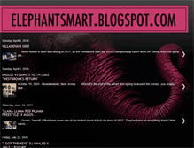 Tablet Screenshot of elephantsmart.blogspot.com