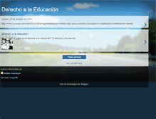 Tablet Screenshot of derechoeducacionm.blogspot.com