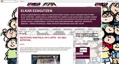 Desktop Screenshot of elkarezagutzen.blogspot.com