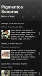Mobile Screenshot of pigmentossonoros.blogspot.com