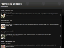 Tablet Screenshot of pigmentossonoros.blogspot.com