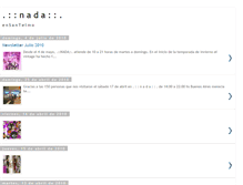 Tablet Screenshot of nadaensantelmo.blogspot.com