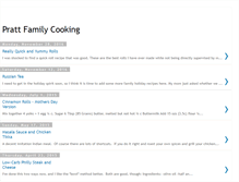 Tablet Screenshot of prattfamilycooking.blogspot.com