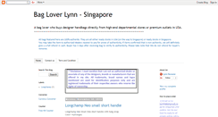 Desktop Screenshot of lynbag.blogspot.com