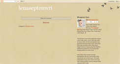 Desktop Screenshot of lenaseptemvri.blogspot.com