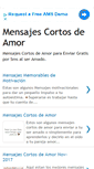 Mobile Screenshot of mensajescortosdeamor.blogspot.com