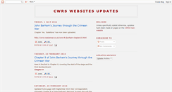 Desktop Screenshot of cwrs-updates.blogspot.com