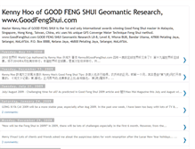 Tablet Screenshot of goodfengshui8888.blogspot.com