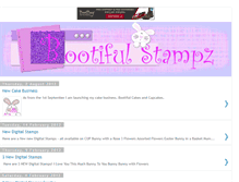 Tablet Screenshot of bootifulstampz.blogspot.com