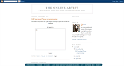 Desktop Screenshot of online-artist.blogspot.com