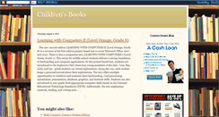 Desktop Screenshot of coolchildrensbooks.blogspot.com