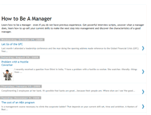 Tablet Screenshot of becomeamanagernow.blogspot.com