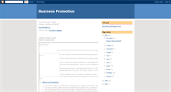 Desktop Screenshot of business-promote.blogspot.com