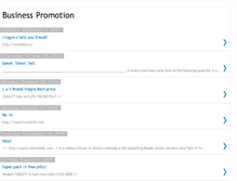 Tablet Screenshot of business-promote.blogspot.com