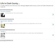 Tablet Screenshot of lifeinclarkcounty.blogspot.com