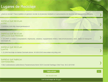 Tablet Screenshot of lugaresdereciclaje.blogspot.com