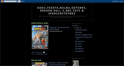 Desktop Screenshot of dragonballztoys.blogspot.com