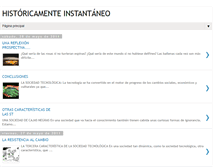 Tablet Screenshot of historia-instantanea.blogspot.com