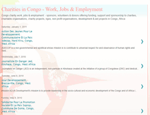 Tablet Screenshot of charities-in-congo.blogspot.com
