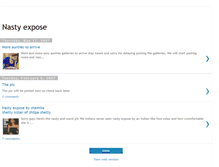Tablet Screenshot of nastyexpose.blogspot.com