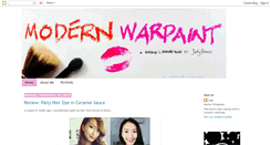 Desktop Screenshot of modernwarpaint.blogspot.com