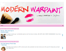 Tablet Screenshot of modernwarpaint.blogspot.com