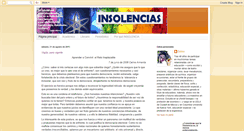 Desktop Screenshot of insolencias-celinearmenta.blogspot.com