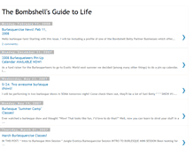 Tablet Screenshot of bombshellguide.blogspot.com