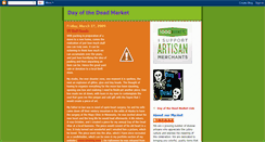 Desktop Screenshot of dayofthedeadmarket.blogspot.com