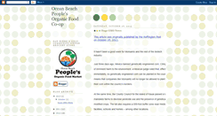 Desktop Screenshot of obpeoplesfood.blogspot.com