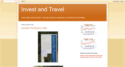 Desktop Screenshot of investandtravel.blogspot.com