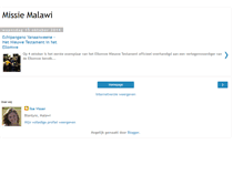 Tablet Screenshot of missiemalawi.blogspot.com