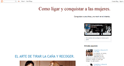 Desktop Screenshot of conquistaralasmujeres.blogspot.com