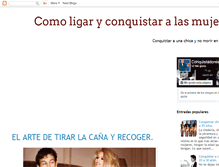 Tablet Screenshot of conquistaralasmujeres.blogspot.com