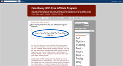 Desktop Screenshot of earnmoneywithfreeaffiliateprograms.blogspot.com