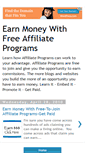 Mobile Screenshot of earnmoneywithfreeaffiliateprograms.blogspot.com