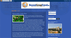 Desktop Screenshot of beyondgrouptravel.blogspot.com