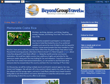 Tablet Screenshot of beyondgrouptravel.blogspot.com