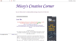Desktop Screenshot of missyscreativecorner.blogspot.com
