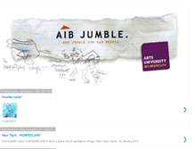 Tablet Screenshot of aibjumble.blogspot.com