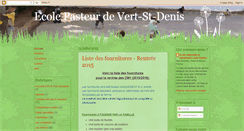 Desktop Screenshot of ecolepasteur.blogspot.com