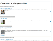 Tablet Screenshot of confessionsofadesperatemom.blogspot.com