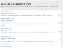 Tablet Screenshot of businessoutsourcingforum.blogspot.com