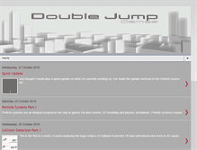 Tablet Screenshot of doublejumpgames.blogspot.com