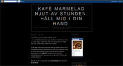 Desktop Screenshot of kafemarmelad.blogspot.com