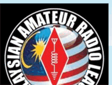 Tablet Screenshot of malaysianamateurradioleague.blogspot.com